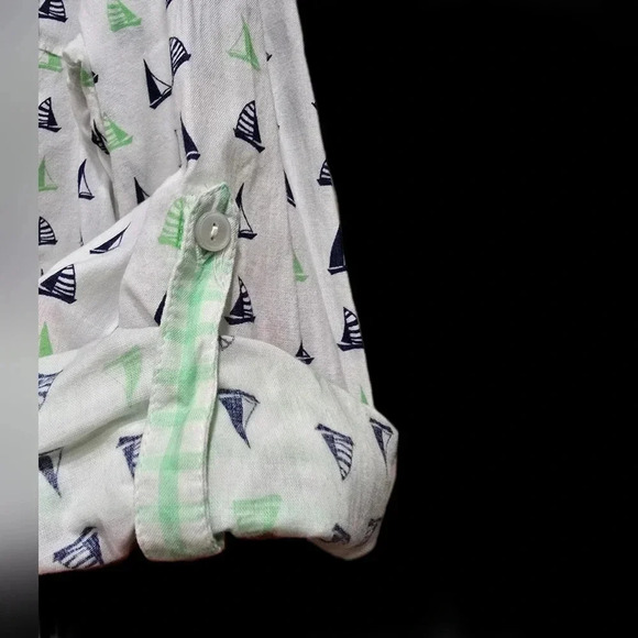 Style & Co, Size Petite XL, White Button-Down Graphic Longsleeve - Picture 2 of 15